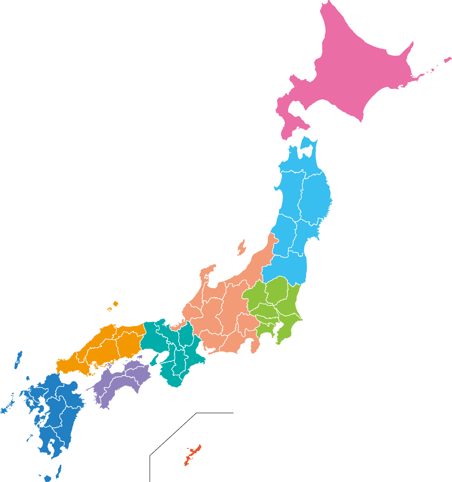 Regions of Japan